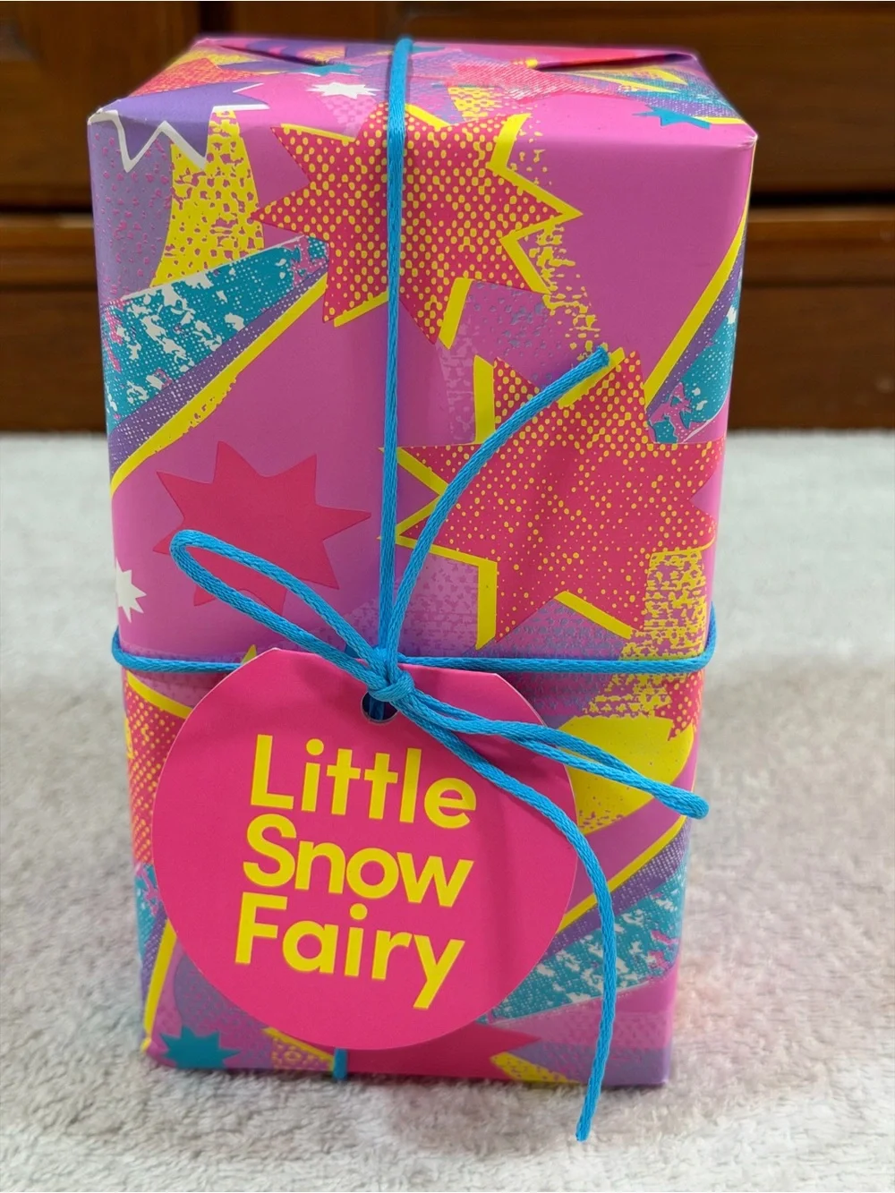 NWT Lush Little Snow Fairy Gift Set Bubble Bar Limited Edition